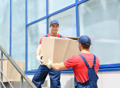 Careful loading of household furniture for a Hounslow move