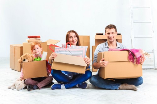 Protective equipment and careful loading used for piano removals in Hounslow