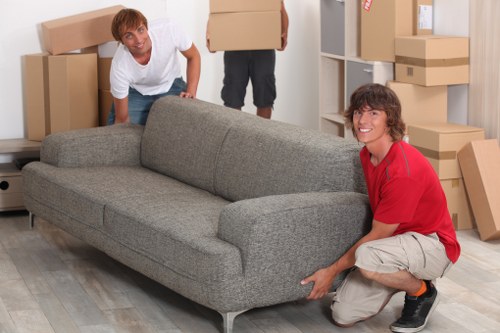 Moving day for a student flat in Hounslow with local removals support