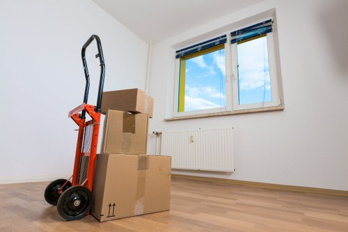 Local moving team handling access and parking challenges in Hounslow