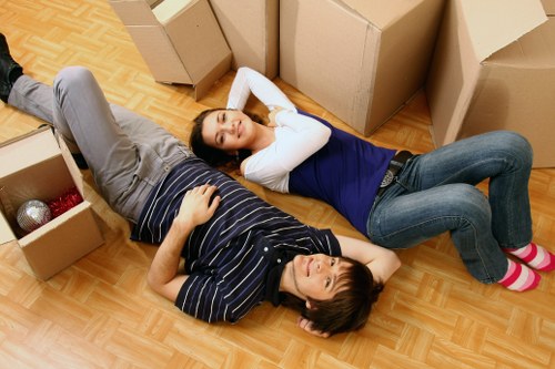 Local furniture removals service managing access and parking in Hounslow